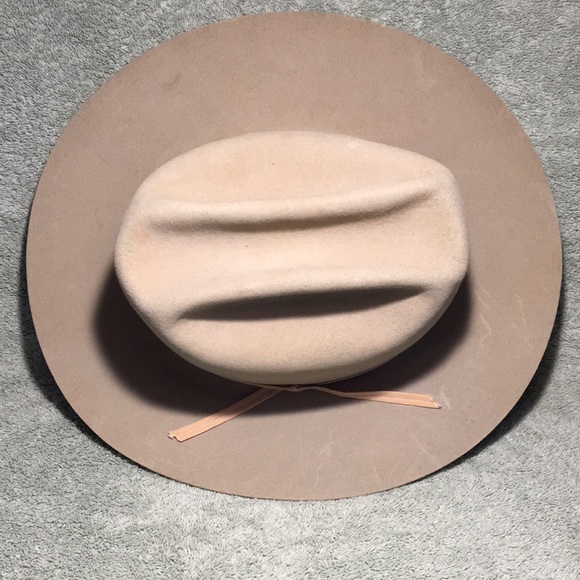 Bradford Long oval wide brim hat 7 silverbelly cross plains beaver glyco-tite - Picture 6 of 16
